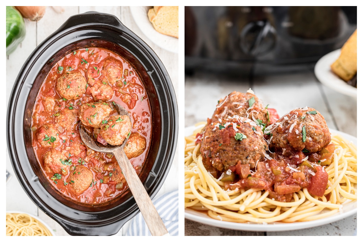 Slow Cooker Turkey Meatballs