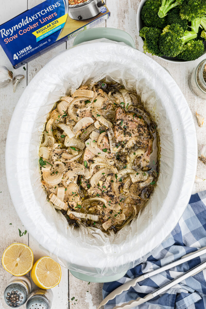 Slow Cooker Herbed Pork Chops and Potatoes The Magical Slow Cooker