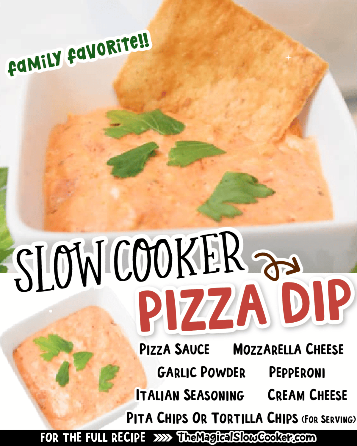 Slow Cooker Pizza Dip The Magical Slow Cooker