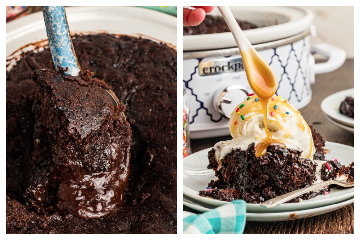 Slow Cooker Hot Fudge Cake The Magical Slow Cooker