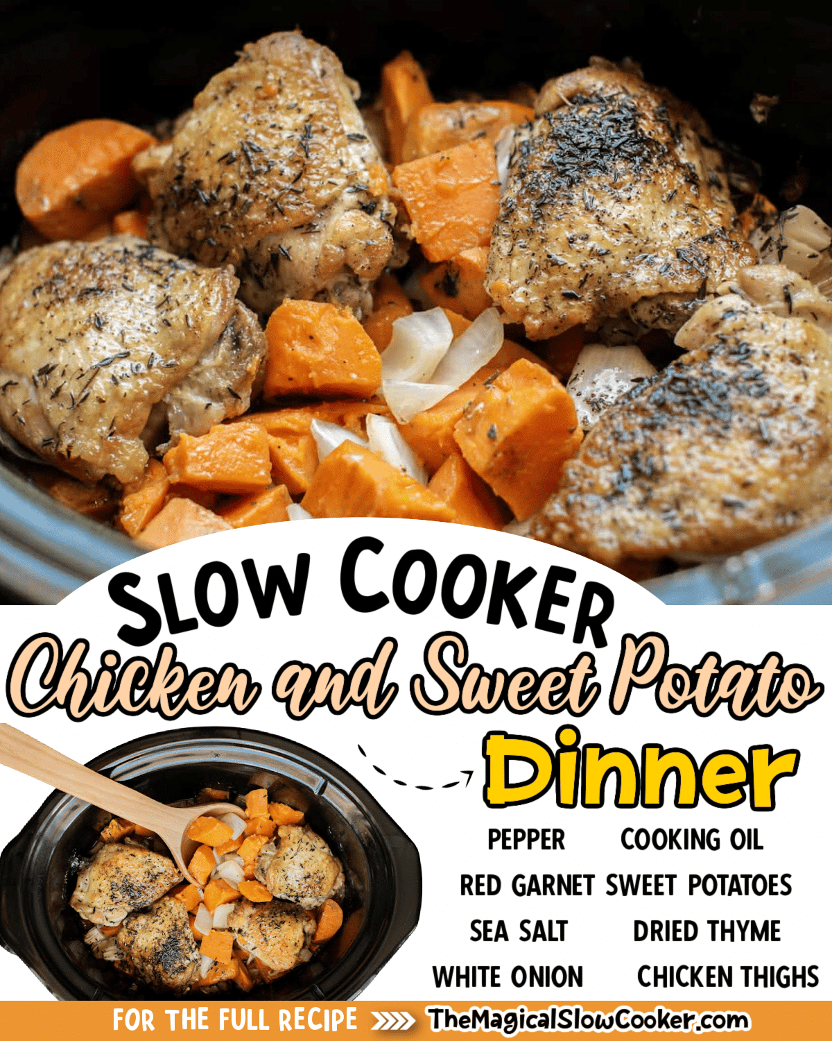 Slow Cooker Autumn Chicken Dinner The Magical Slow Cooker