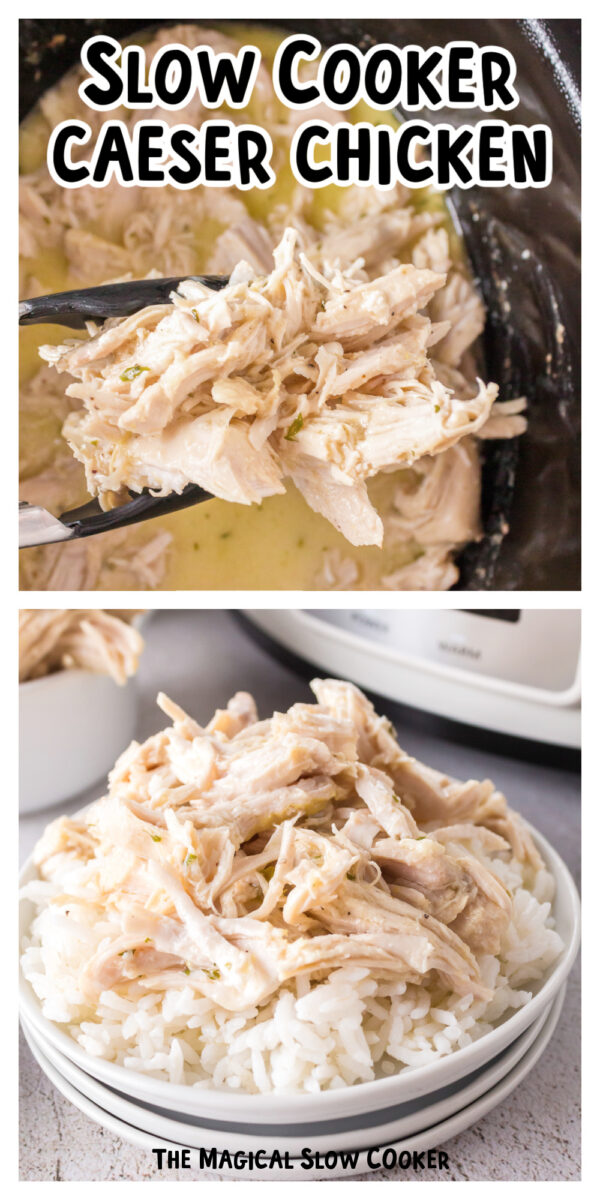 long image of ceaser chicken for pinterest.