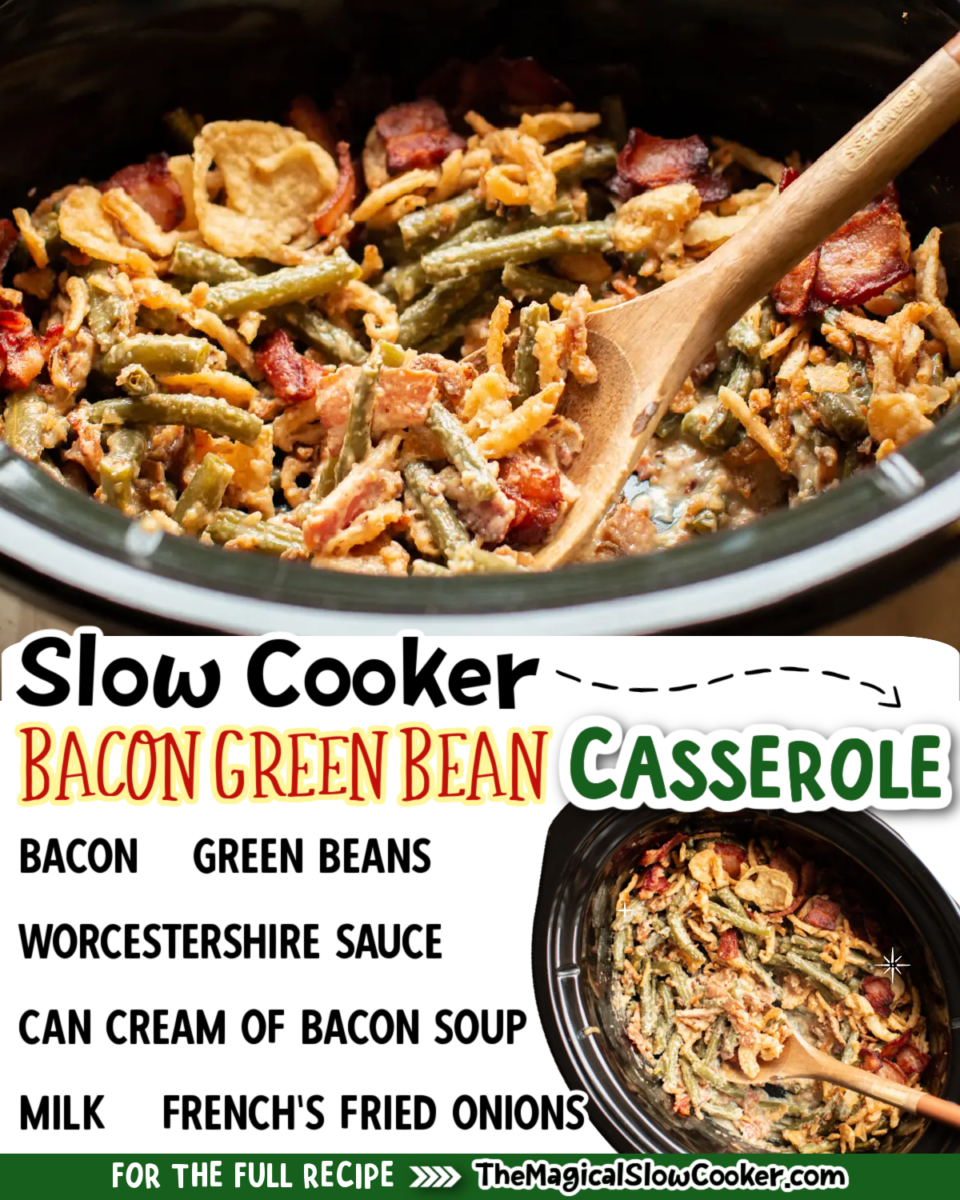 Slow Cooker Green Bean Casserole - Slow Cooker Gourmet