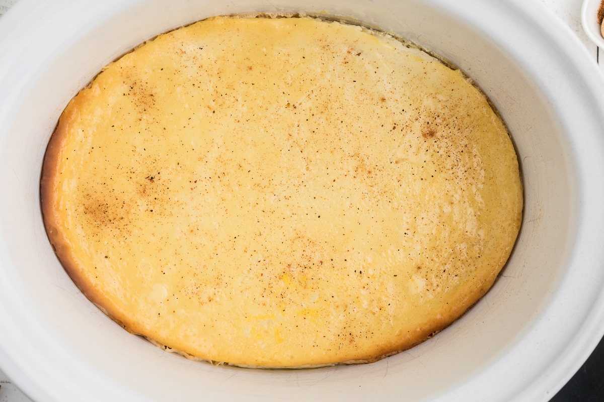 Slow Cooker Baked Custard The Magical Slow Cooker