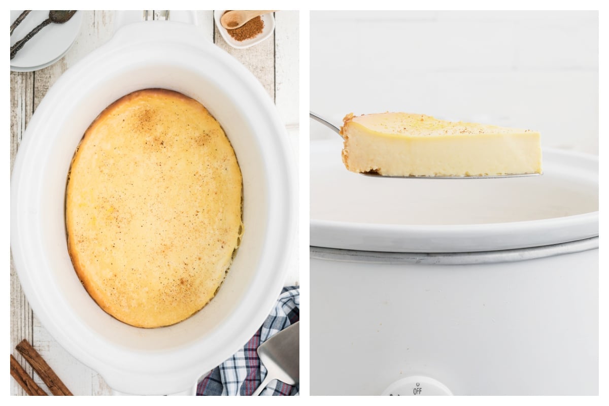 Slow Cooker Baked Custard The Magical Slow Cooker