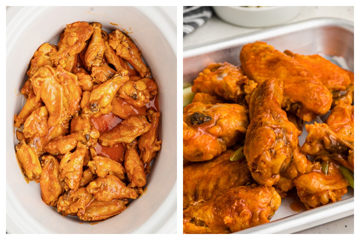 Slow Cooker Buffalo Wings