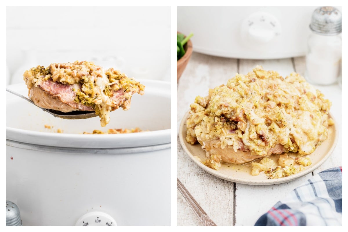 Slow Cooker Chicken Cordon Bleu Casserole The Magical Slow Cooker