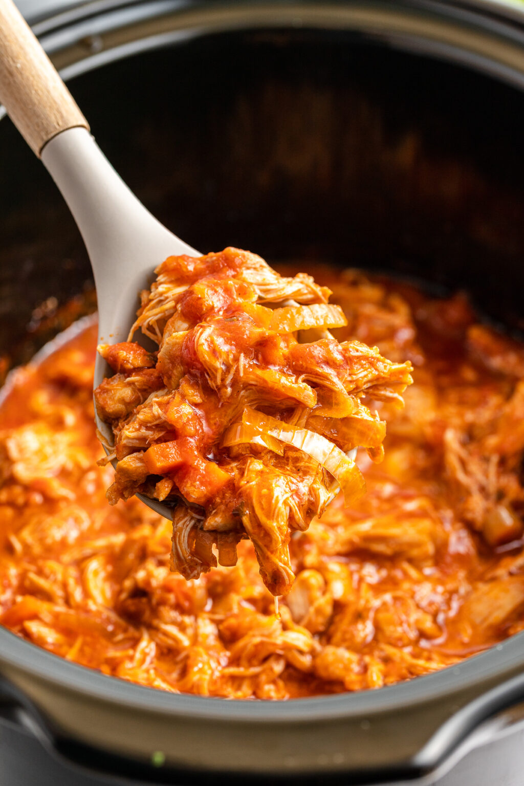 Slow Cooker Chicken Marinara {with Polenta} The Magical Slow Cooker