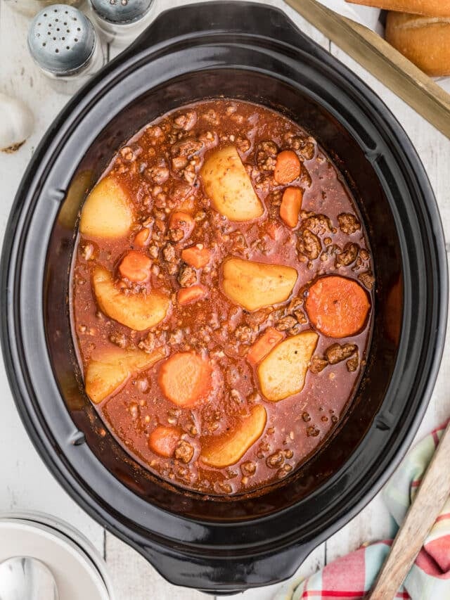 Camp Stew - The Magical Slow Cooker