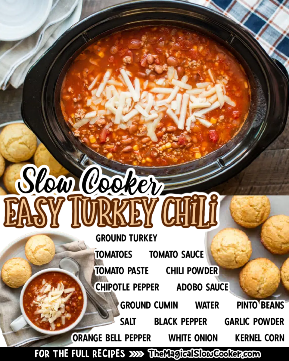 Easy Slow-Cooker Turkey Chili Recipe - How To Make Crockpot Turkey