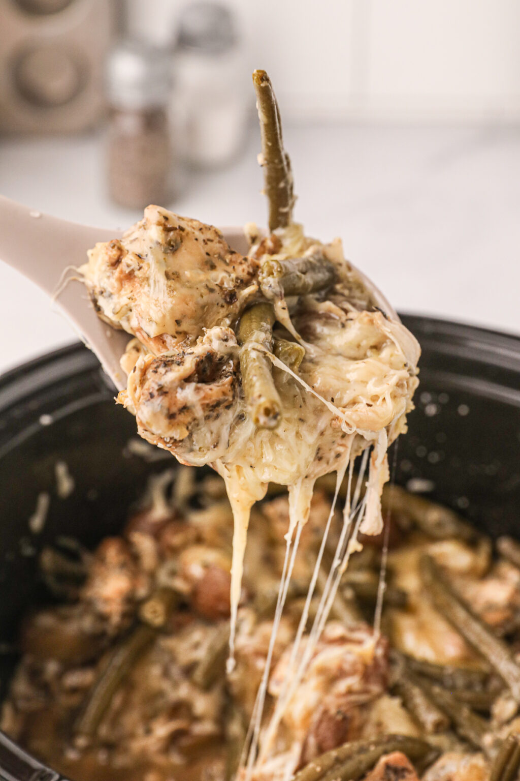 Slow Cooker Garlic Parmesan Chicken Dinner The Magical Slow Cooker