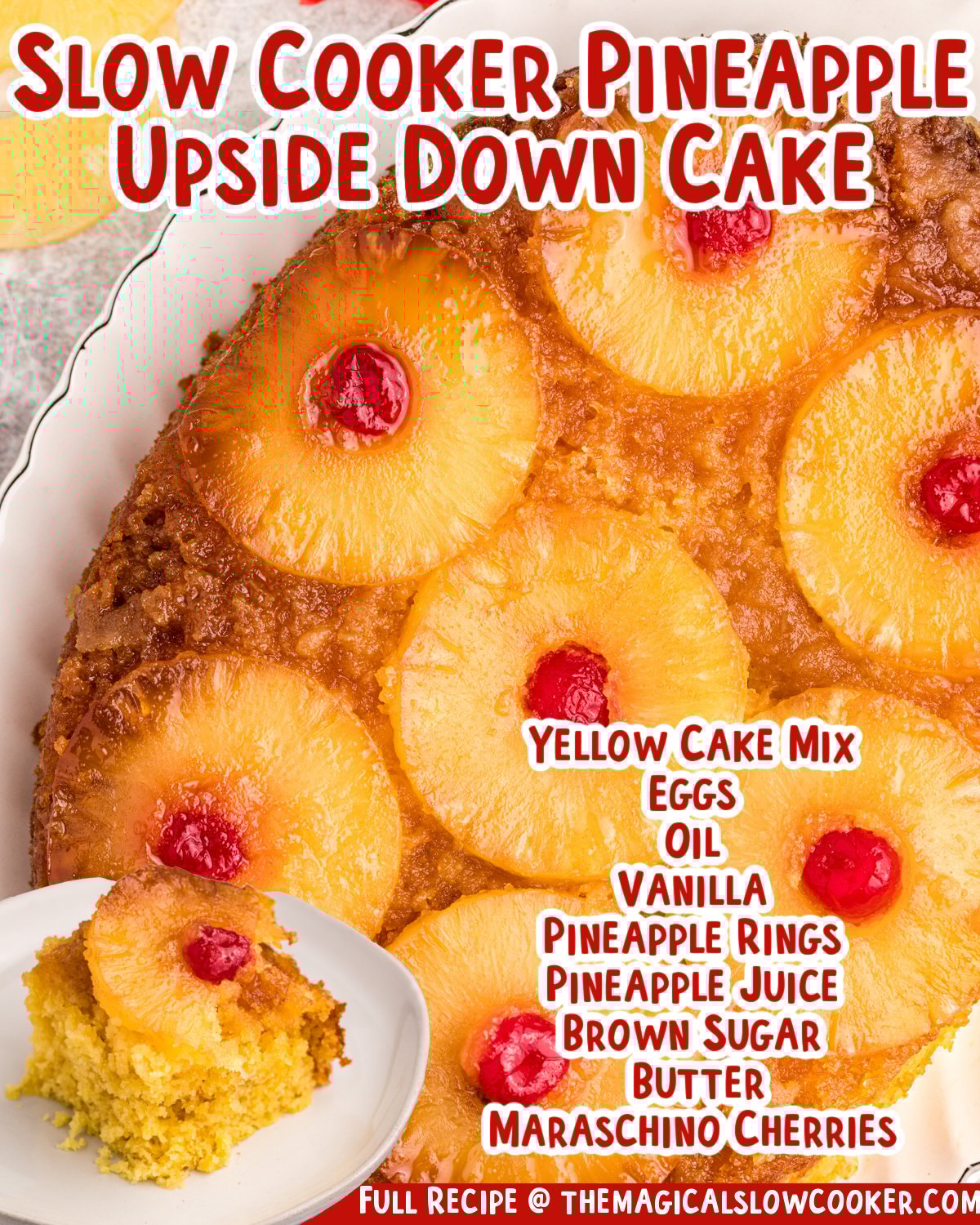 images of pineapple upside down cake for facebook.
