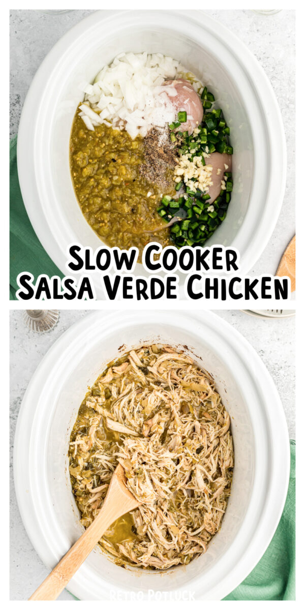 2 images of salsa chicken forp interest.