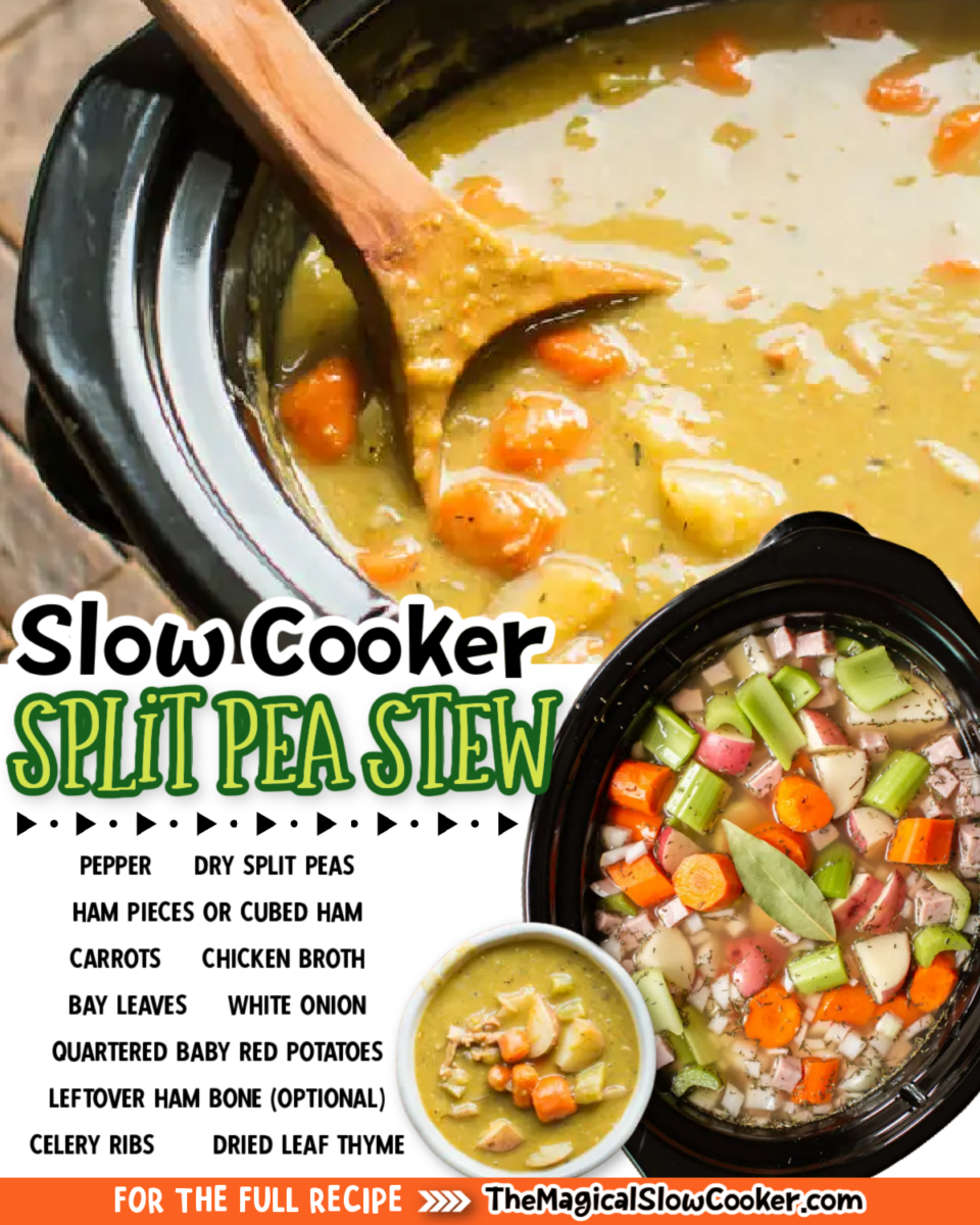 Slow Cooker Split Pea Soup Recipe — Eatwell101