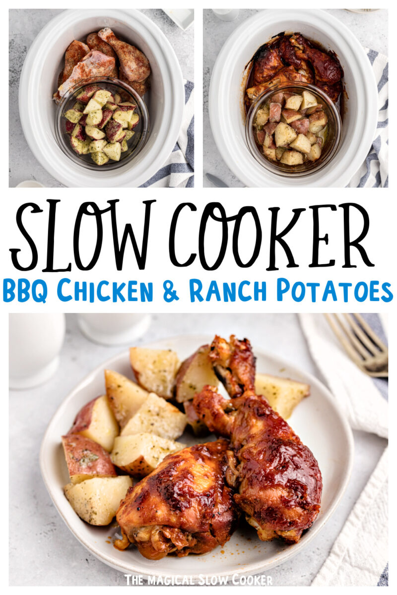 Slow Cooker Ranch Chicken and Red Potatoes - The Magical Slow Cooker