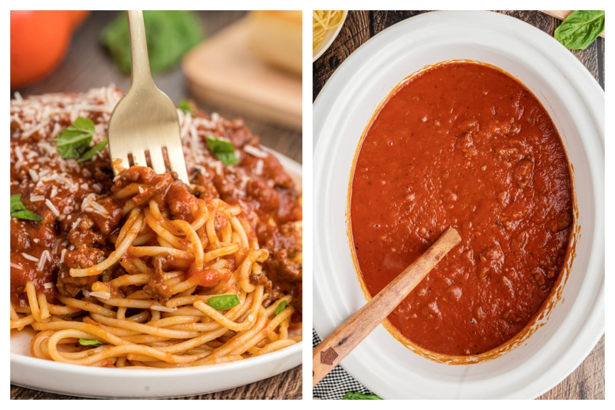 Slow Cooker Bolognese Sauce - The Magical Slow Cooker