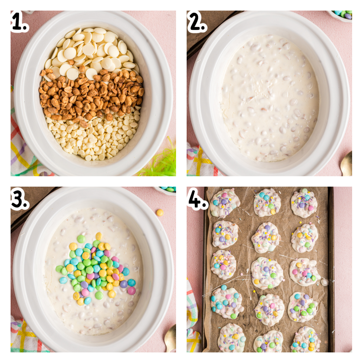 Slow Cooker Easter Peanut Clusters The Magical Slow Cooker