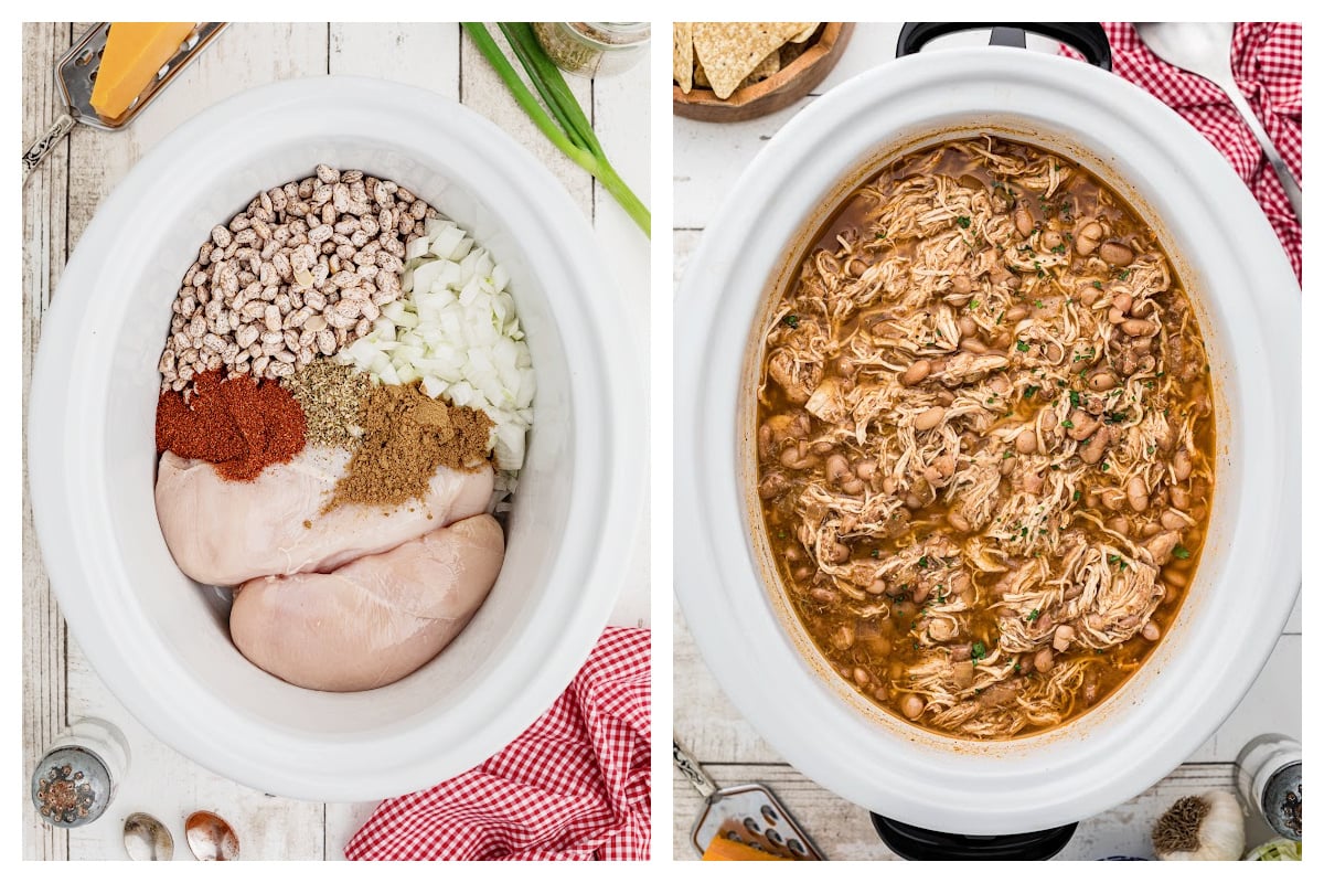 Slow Cooker Pinto Beans and Chicken The Magical Slow Cooker