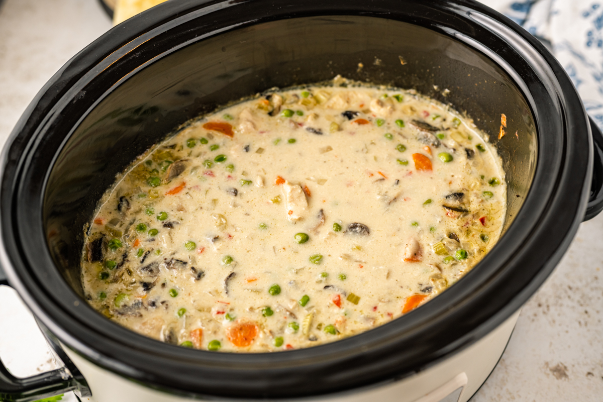 Slow Cooker Chicken ala King The Magical Slow Cooker