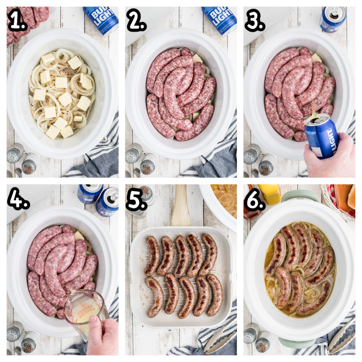 Shiner Bock® Johnsonville® Brat Tub recipe