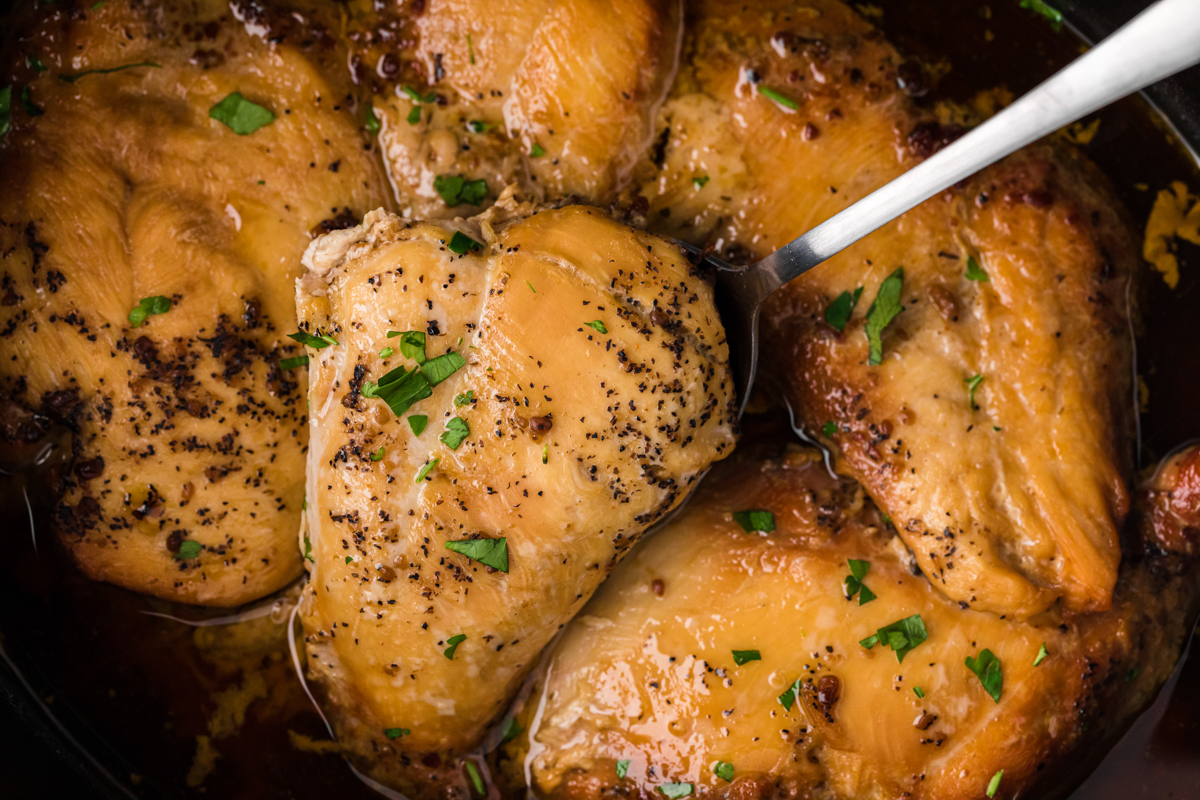 Slow Cooker Brown Sugar Chicken - The Magical Slow Cooker