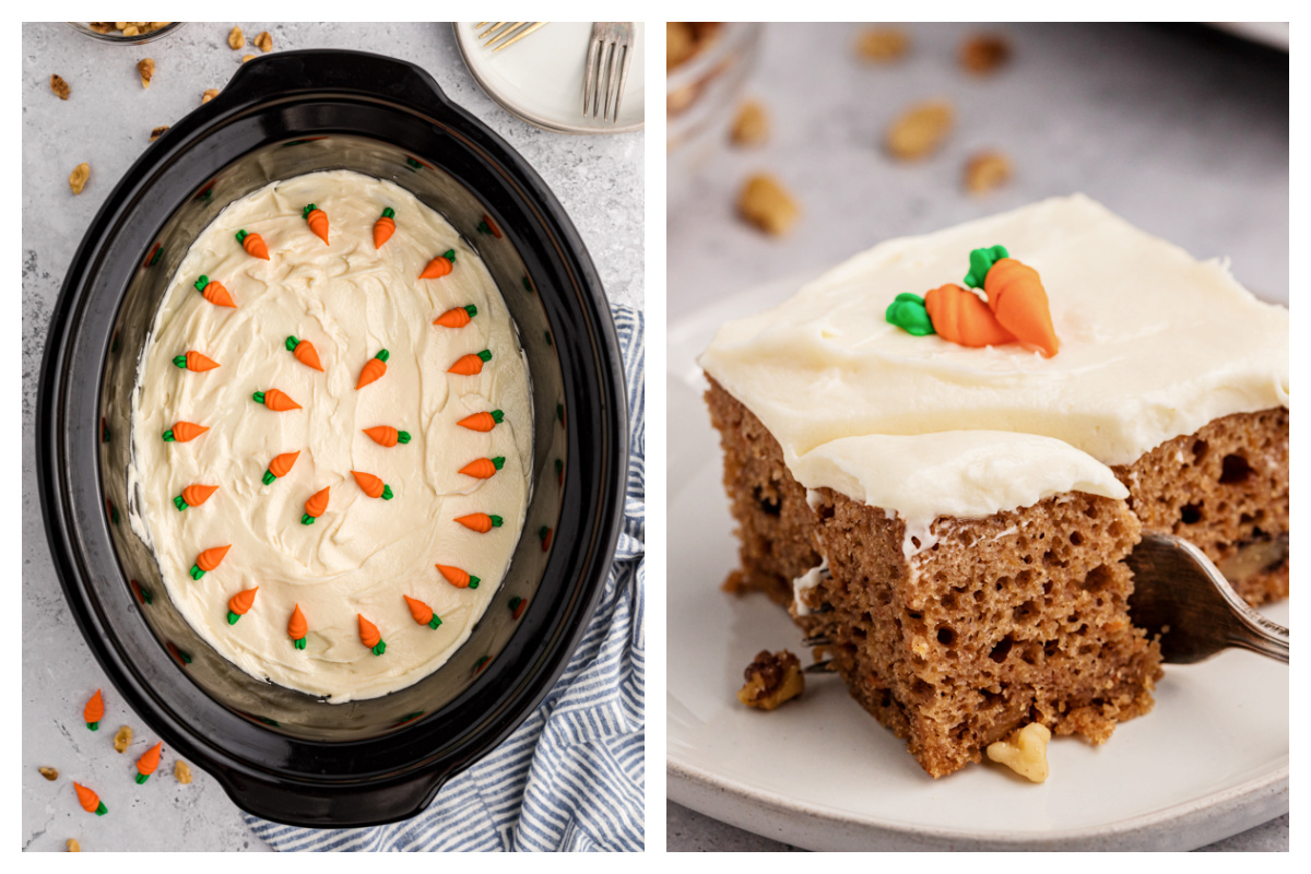 Slow Cooker Carrot Cake The Magical Slow Cooker