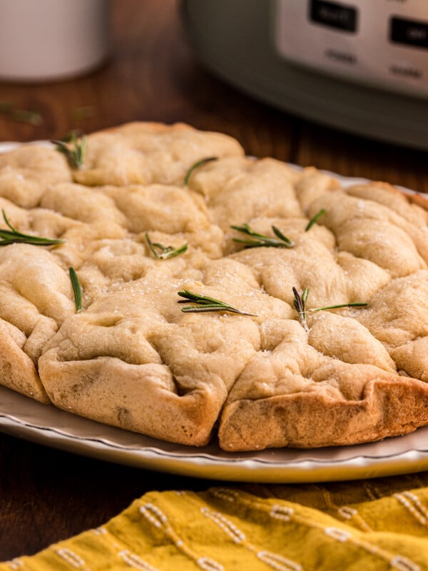 Slow Cooker Focaccia Bread The Magical Slow Cooker