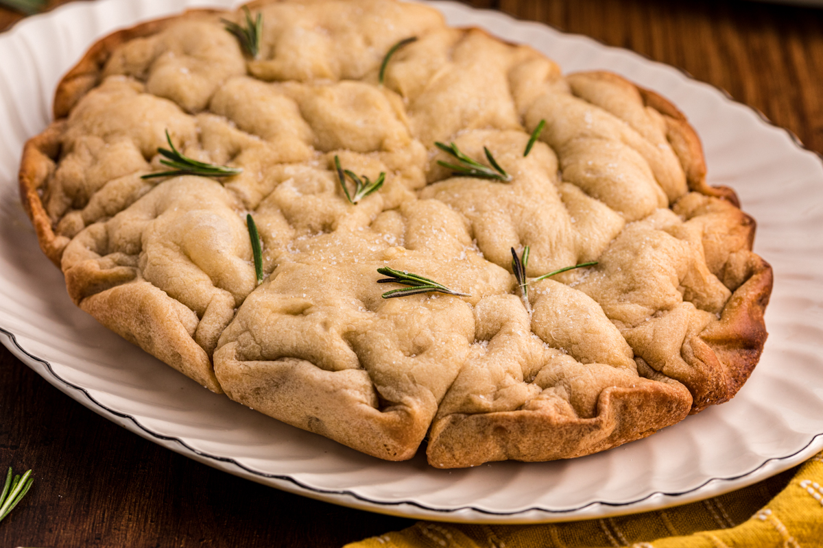 Slow Cooker Focaccia Bread The Magical Slow Cooker