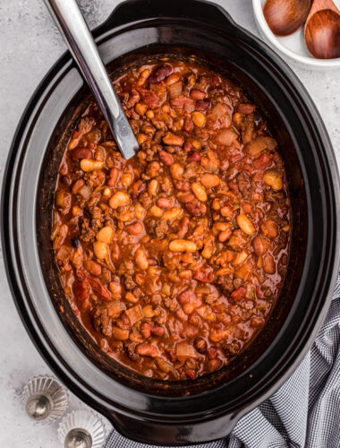 Four Bean Crockpot Chili - Sparkles of Sunshine