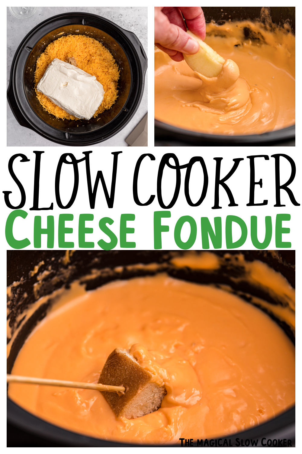 Slow Cooker Cheese Fondue The Magical Slow Cooker