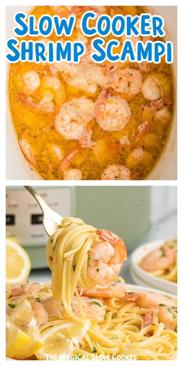 Slow Cooker Shrimp Scampi - The Magical Slow Cooker