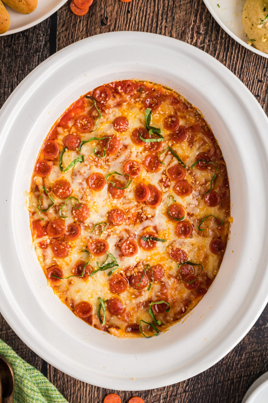 Slow Cooker Pizza Dip The Magical Slow Cooker