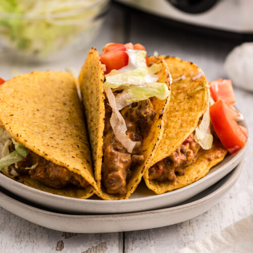 Slow Cooker Rotel Tacos The Magical Slow Cooker