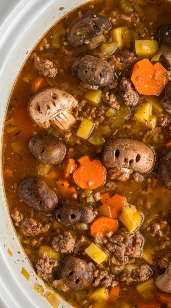 long image of witches brew stew for pinterest.