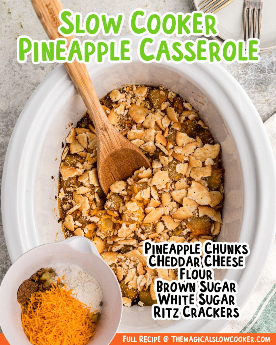 images of pineapple casserole for facebook.