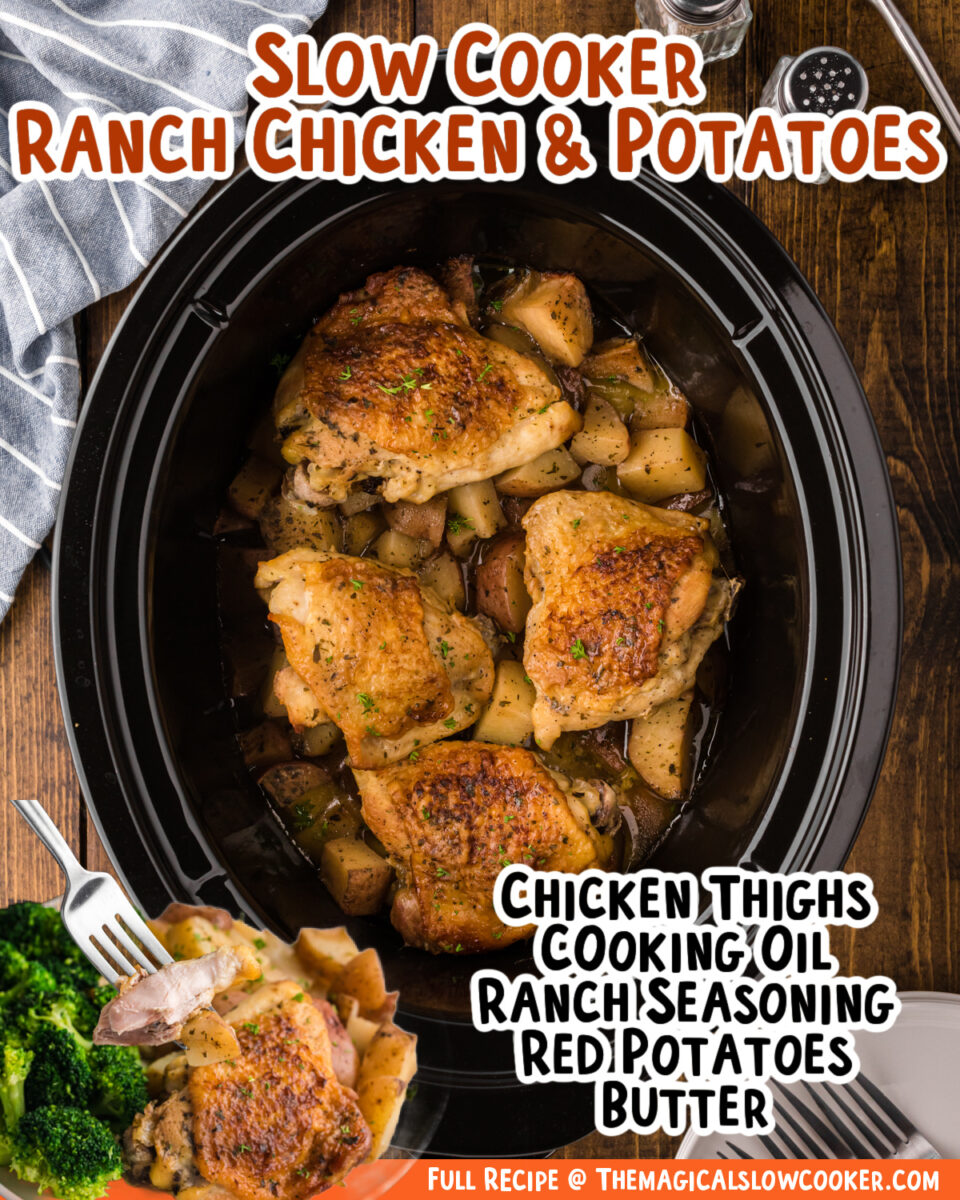 images of ranch chicken and potatoes for facebook.