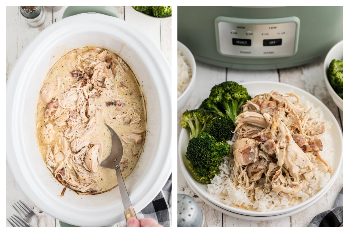 Slow Cooker Chicken with Bacon Gravy The Magical Slow Cooker