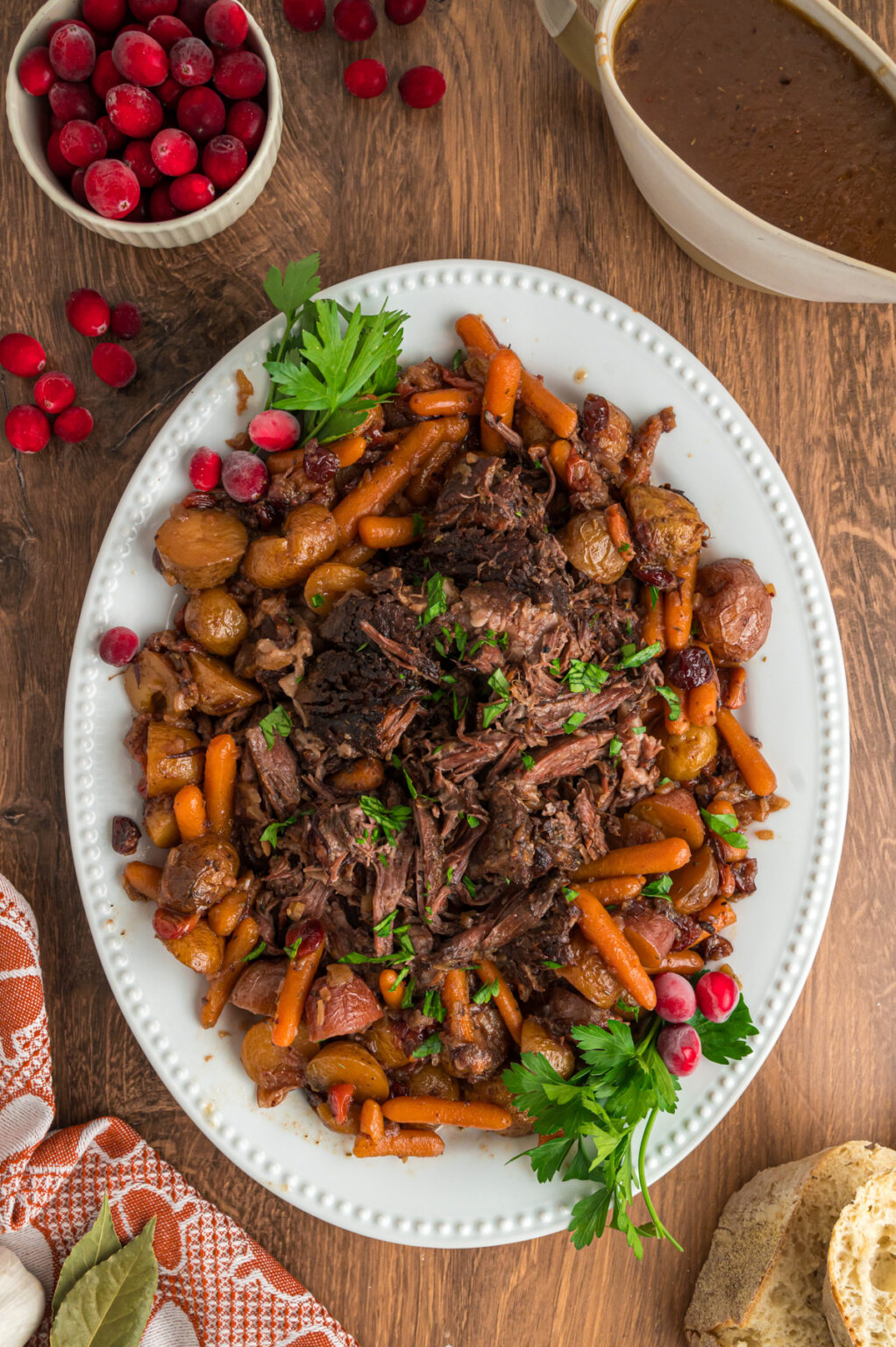 Slow Cooker Cranberry Pot Roast The Magical Slow Cooker