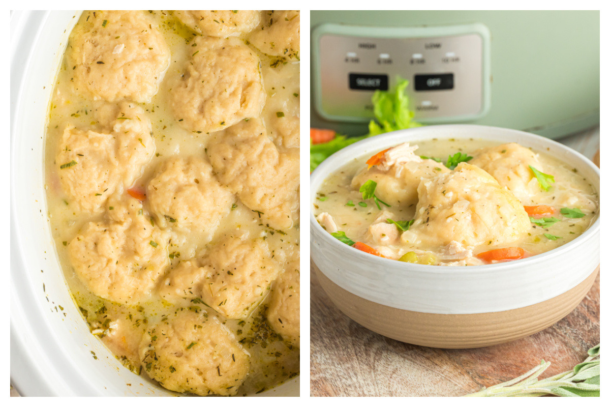 Slow Cooker Turkey and Dumplings The Magical Slow Cooker