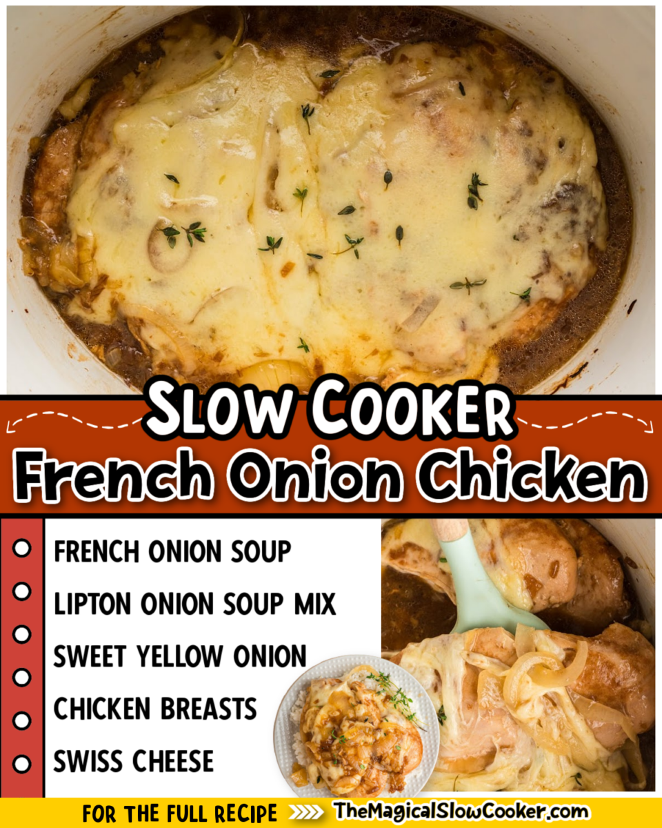 Slow Cooker French Onion Chicken The Magical Slow Cooker