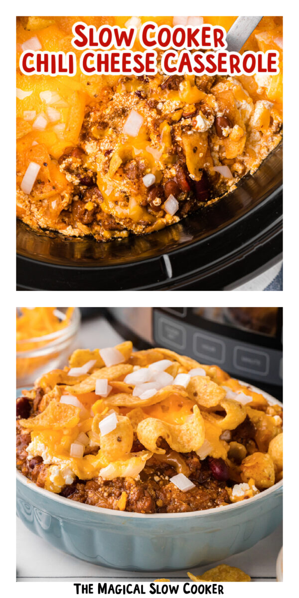 Slow Cooker Chili Cheese Casserole The Magical Slow Cooker