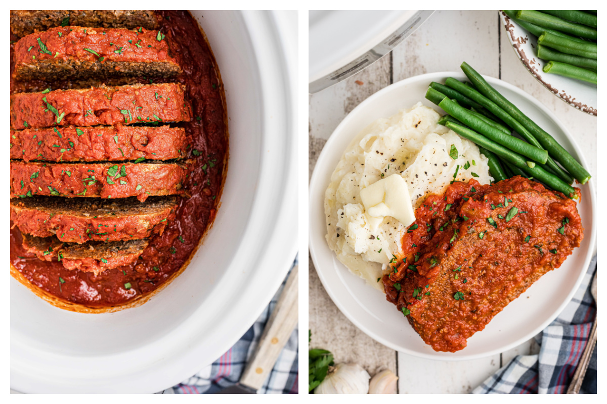 Slow Cooker Italian Meatloaf The Magical Slow Cooker