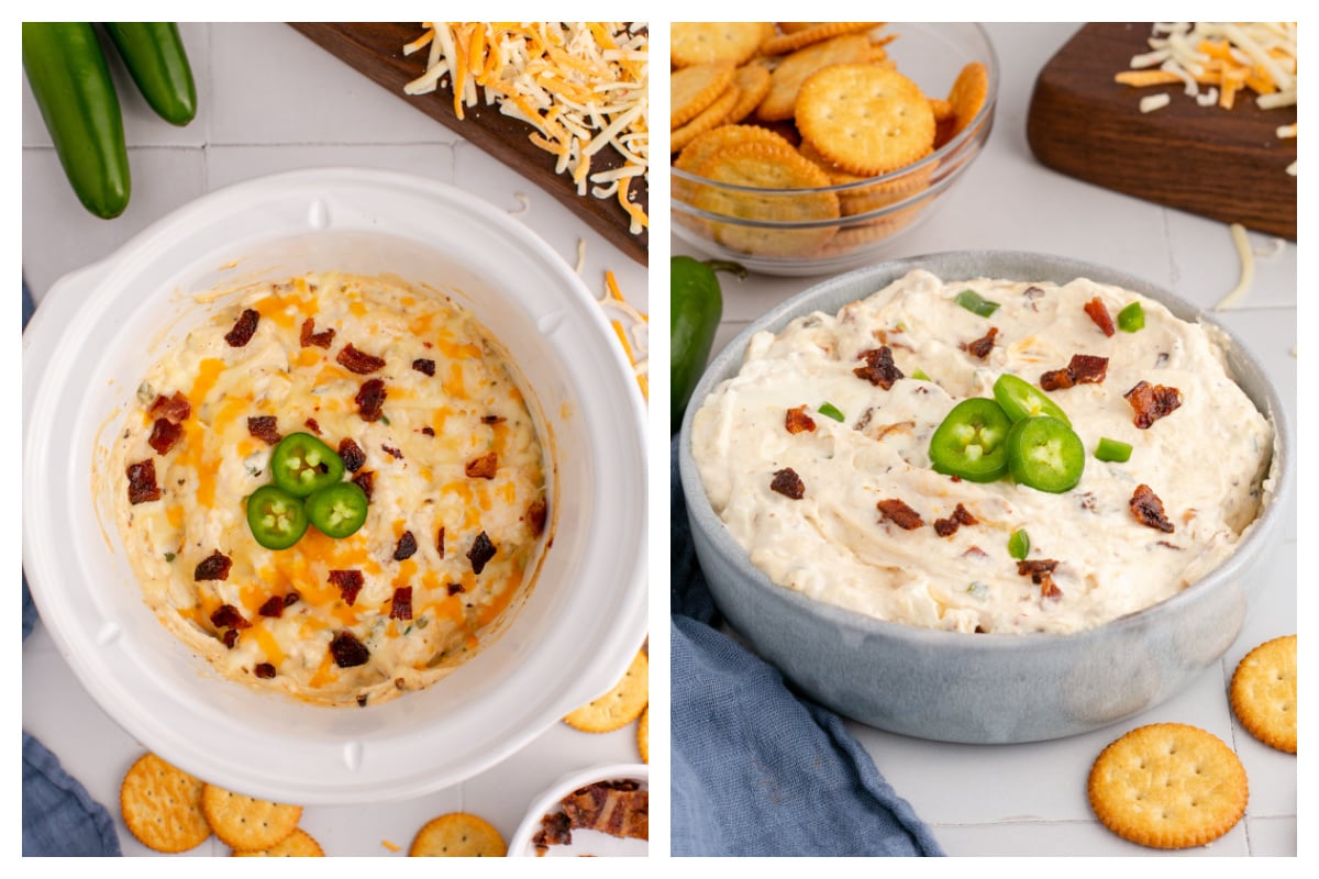 Slow Cooker Jalapeno Popper Dip - The Magical Slow Cooker