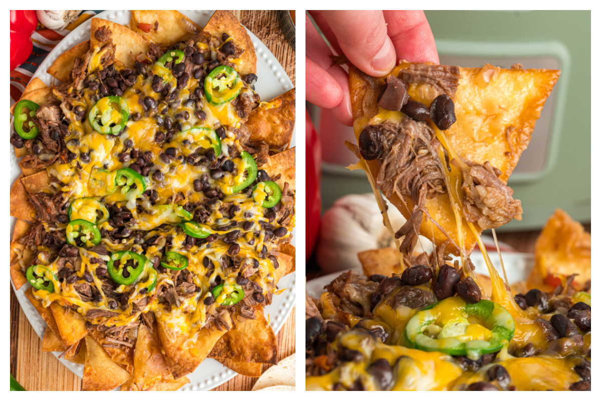 Slow Cooker Pot Roast Nachos