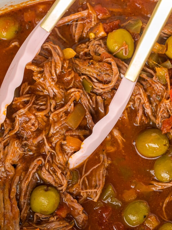 Slow Cooker Ropa Vieja (Cuban Beef) The Magical Slow Cooker
