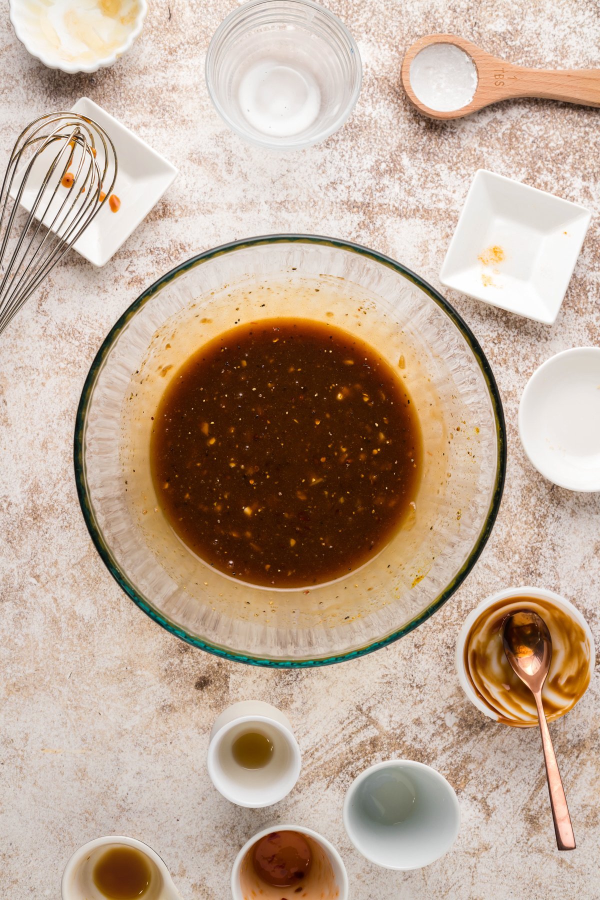 homemade Korean BBQ sauce.