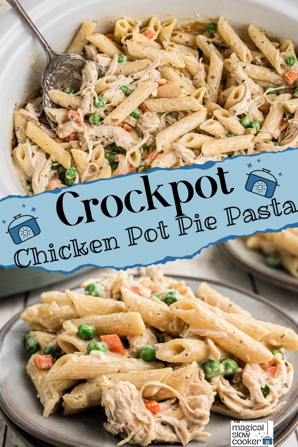 chicken pot pie pasta