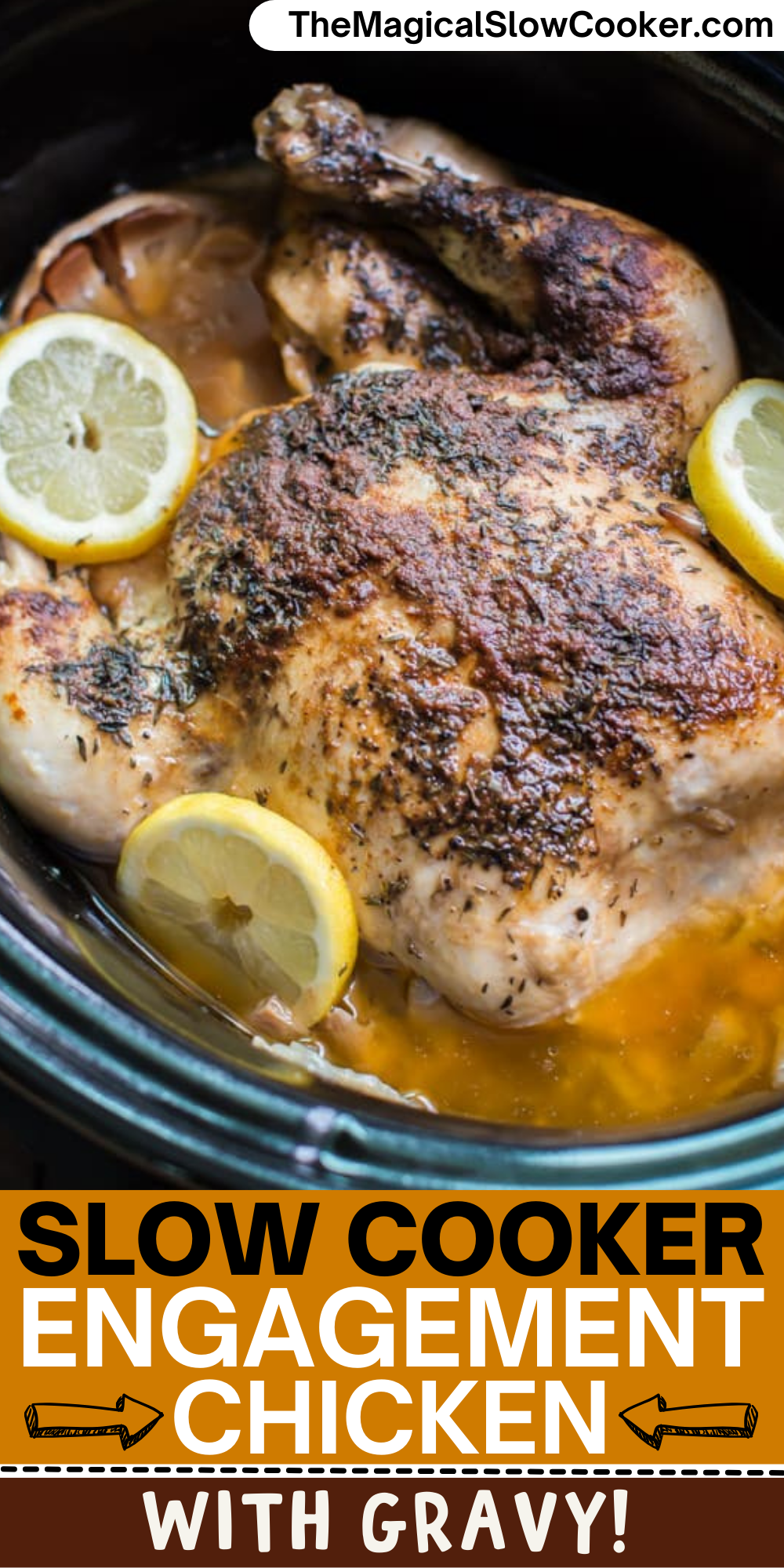 Engagement chicken images with text overlay for pinterest.