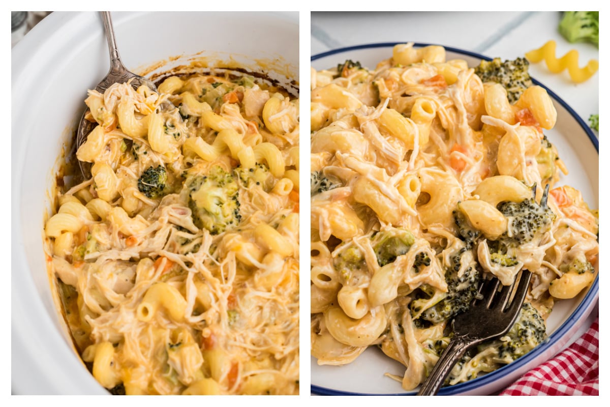 Chicken Broccoli Pasta [www.themagicalslowcooker.com]