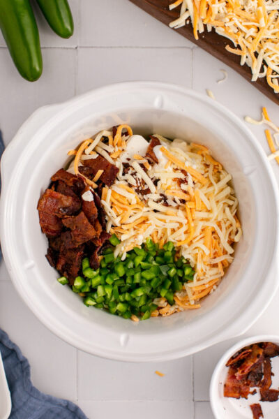 Slow Cooker Jalapeno Popper Dip - The Magical Slow Cooker